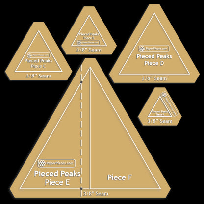 Pieced Peaks by Paper Pieces®