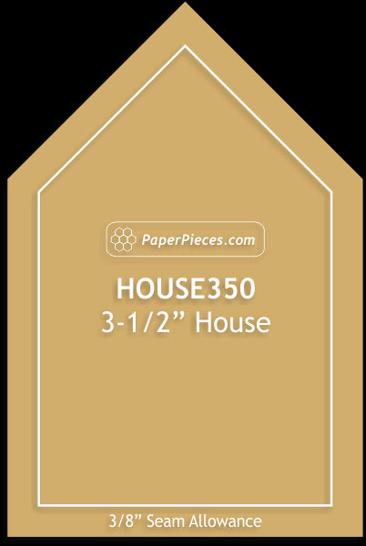 3-1/2" x 3-3/4" House