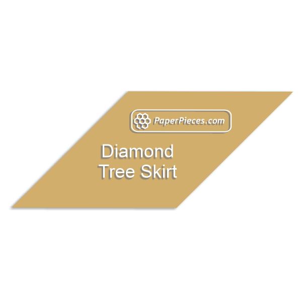 Diamond Tree Skirt by Paper Pieces®