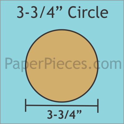 3-3/4" Circles