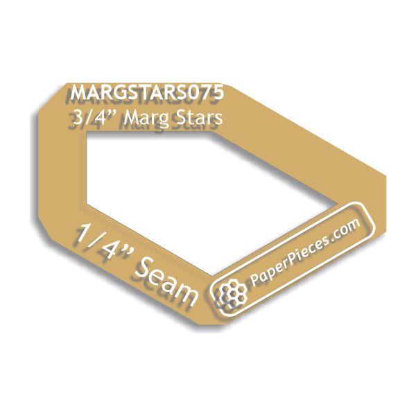3/4" Marg Stars
