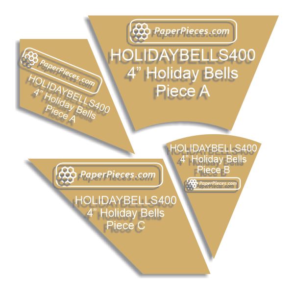 4" Holiday Bells
