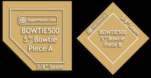 5" Bowtie Block