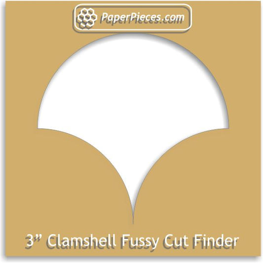3" Clamshell Fussy Cut Finder