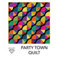 Party Town Quilt by Libs Elliott