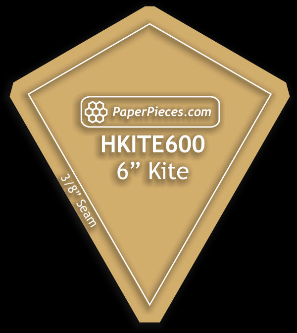 6" Hexagon Kites