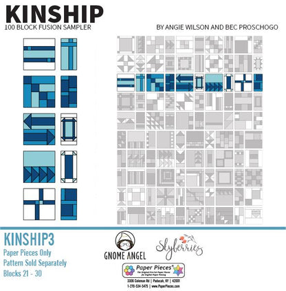 Kinship (100 Days 100 Blocks) by Angie Wilson Gnome Angel