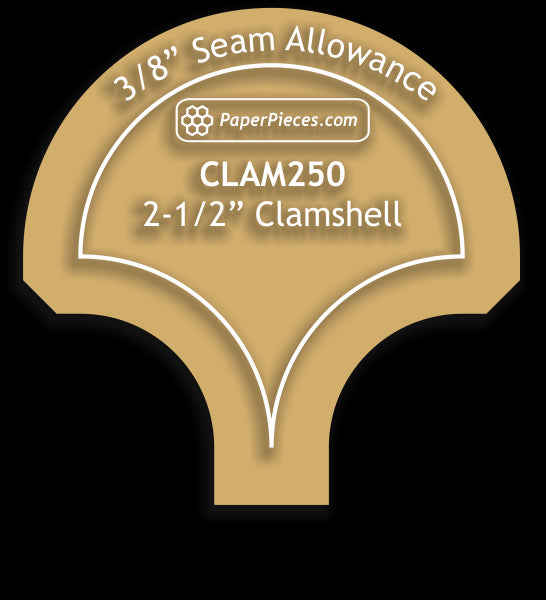 2-1/2" Clamshell