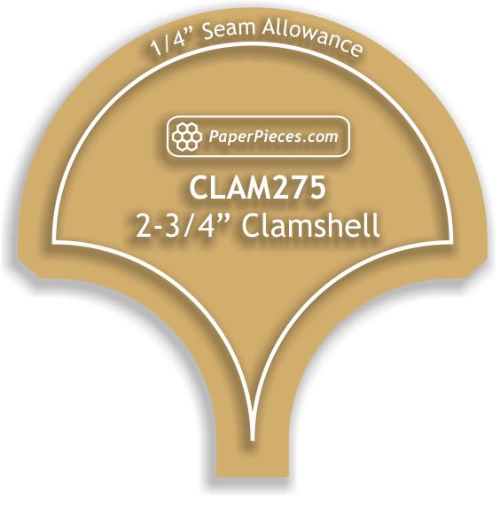 2-3/4" Clamshell