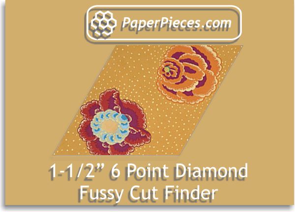 1-1/2" 6 Point Diamond Fussy Cut Finder