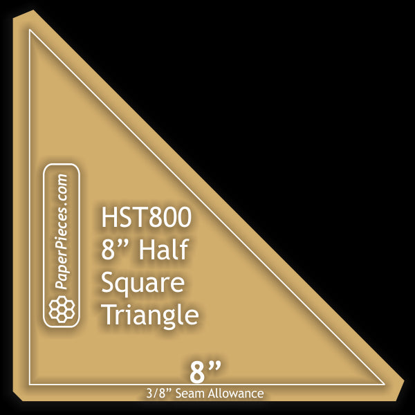 8" Half Square Triangles