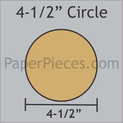 4 Inch Circle Actual Size