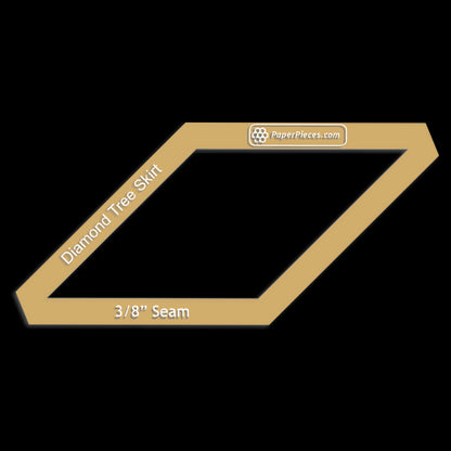 Diamond Tree Skirt by Paper Pieces®