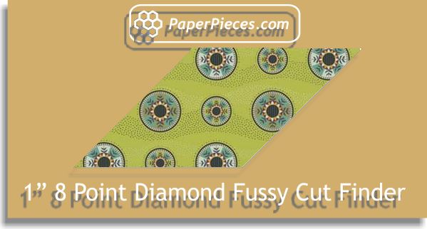 1" 8 Point Diamond Fussy Cut Finder