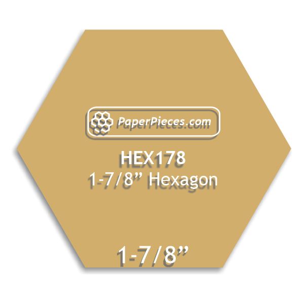 1-7/8" Hexagon