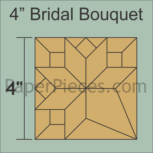 4" Bridal Bouquet