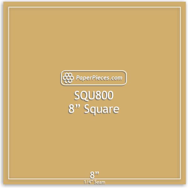 8" Squares