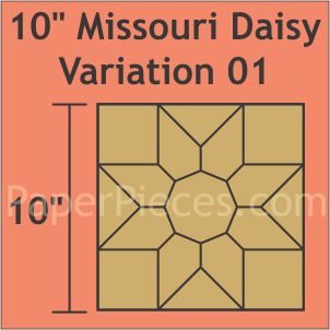 10" Missouri Daisy Variation 01