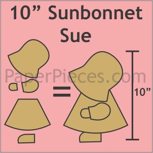 10" Sunbonnet Sue