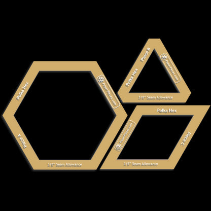 Polka Hex by Paper Pieces®