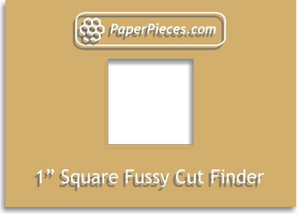 1" Square Fussy Cut Finder
