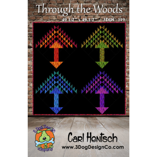 Through The Woods Pattern By Carl Hentsch