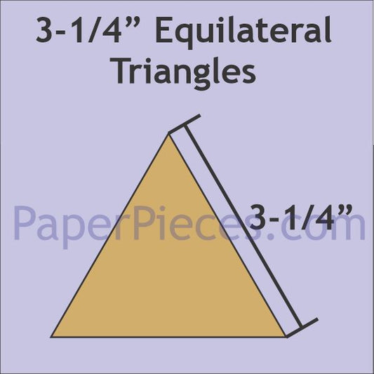 3-1/4" Equilateral Triangle