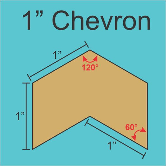 1" Chevron