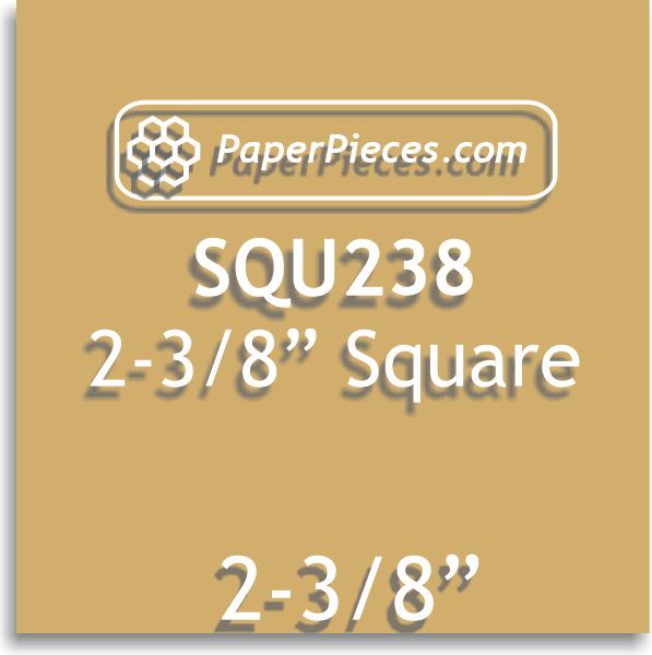 2-3/8" Squares