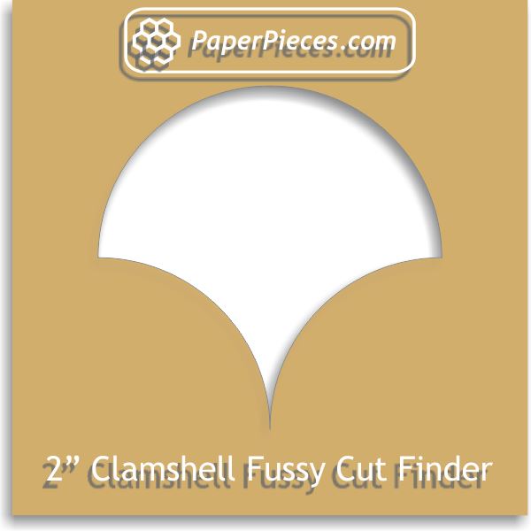 2" Clamshell Fussy Cut Finder