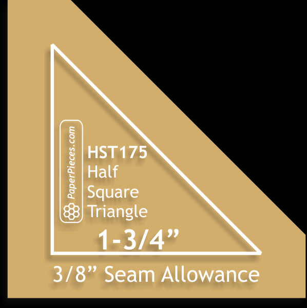 1-3/4" Half Square Triangles