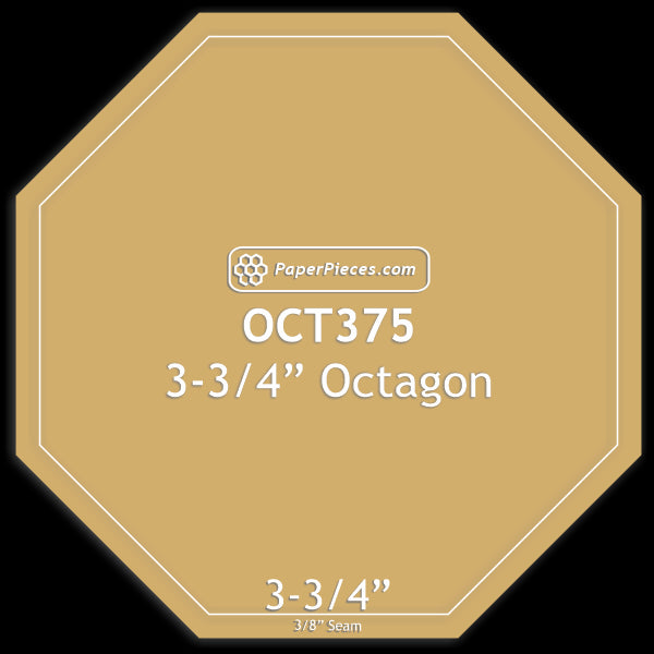 3-3/4" Octagon