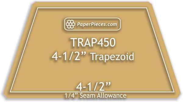 4-1/2"" Trapezoids