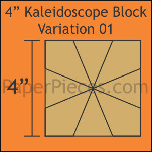4" Kaleidoscope Variation 01