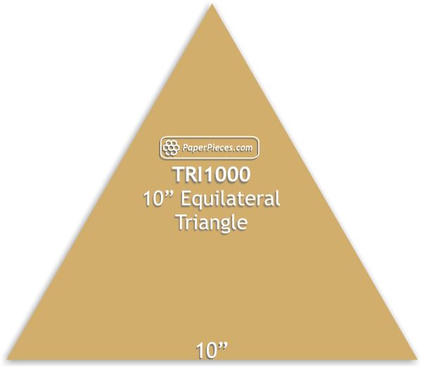 10" Equilateral Triangles