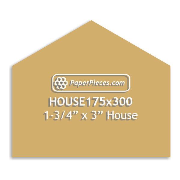 1-3/4" x 3" House