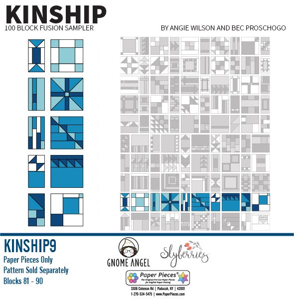 Kinship (100 Days 100 Blocks) by Angie Wilson Gnome Angel