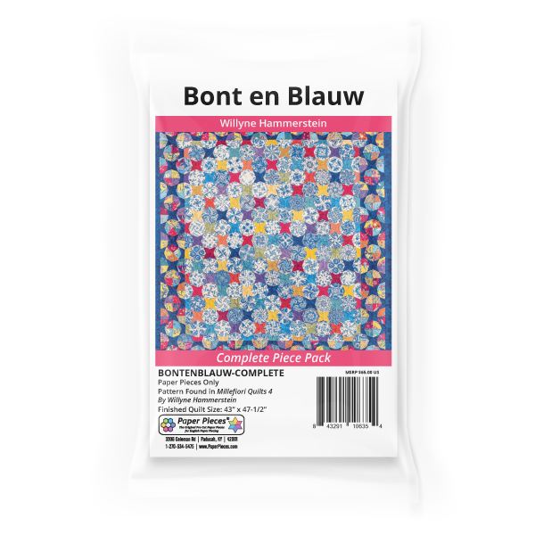Bont en Blauw found in Millefiori 4 by Willyne Hammerstein