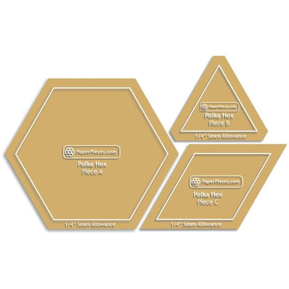 Polka Hex by Paper Pieces®