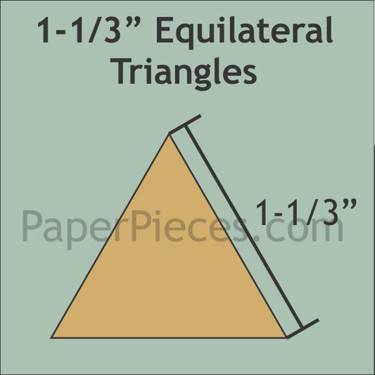 1-1/3" Triangles