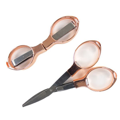 Rose Gold Folding Scissors
