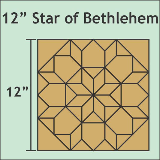 12" Star of Bethlehem Blocks