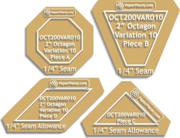 2" Octagon Variation 10