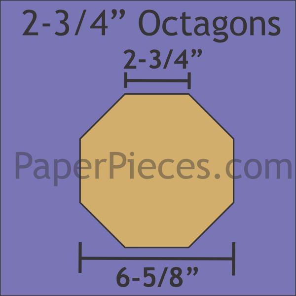 2-3/4" Octagon