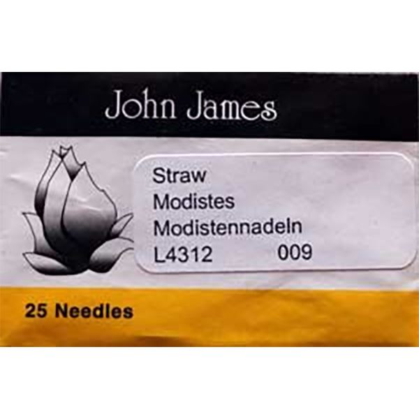 John James #9 Straw 25 count