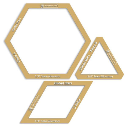 Gilded Stars by Paper Pieces®