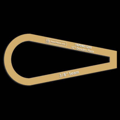 12" 16 Petal Dresden