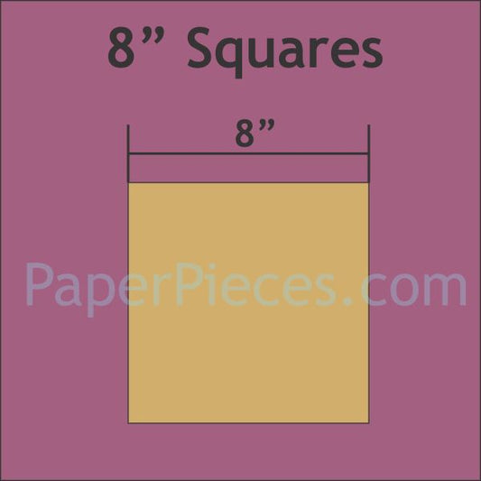 8" Squares
