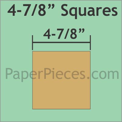 4-7/8" Squares