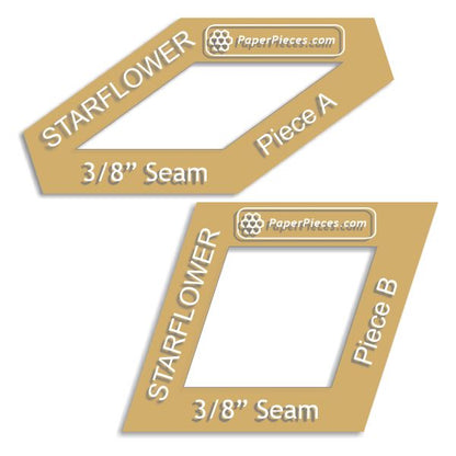 Starflower Wall Hanging by Paper Pieces